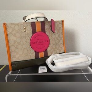 Authentic Signature Coach Tote Bag